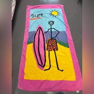 Vintage Surf Beach Towel